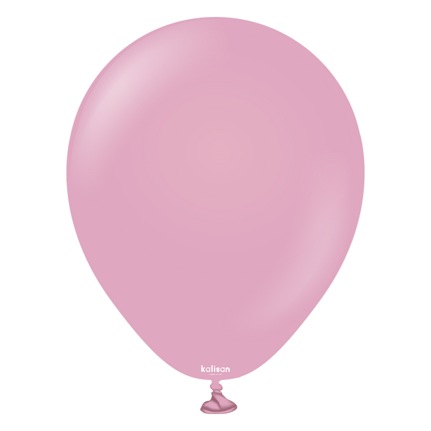 Latex Balloon 12" Retro Dusty Rose (100 count) KALISAN