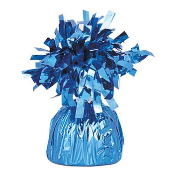 Blue Foil Balloon Weight