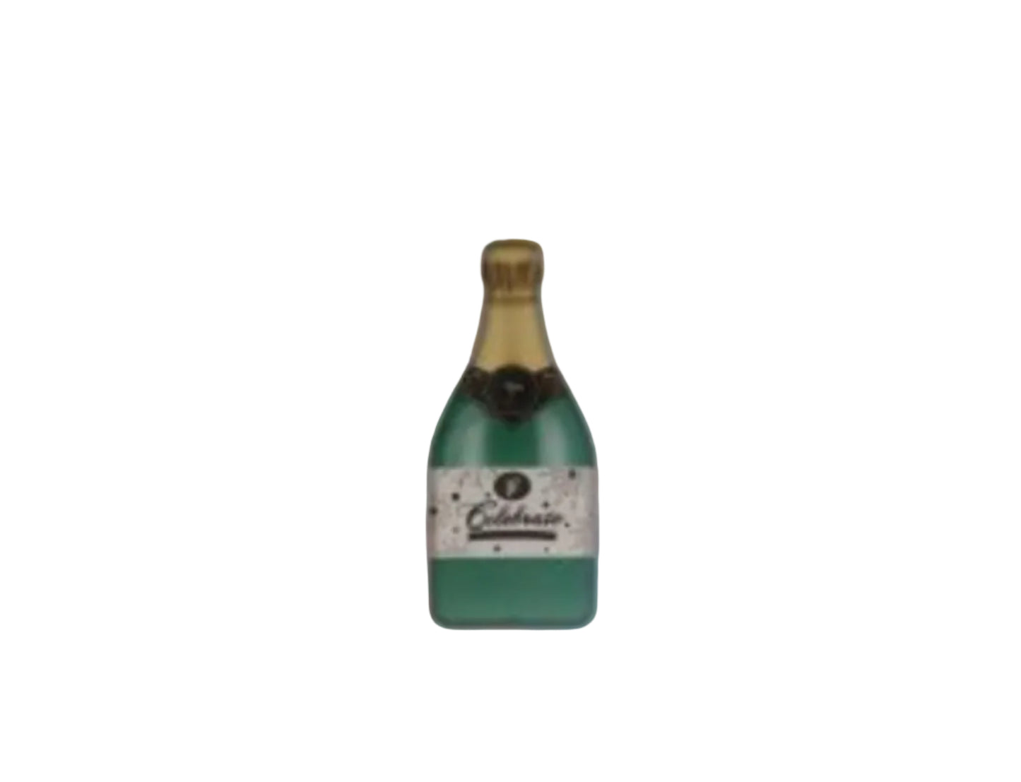 36" Champagne Bottle Foil Balloon