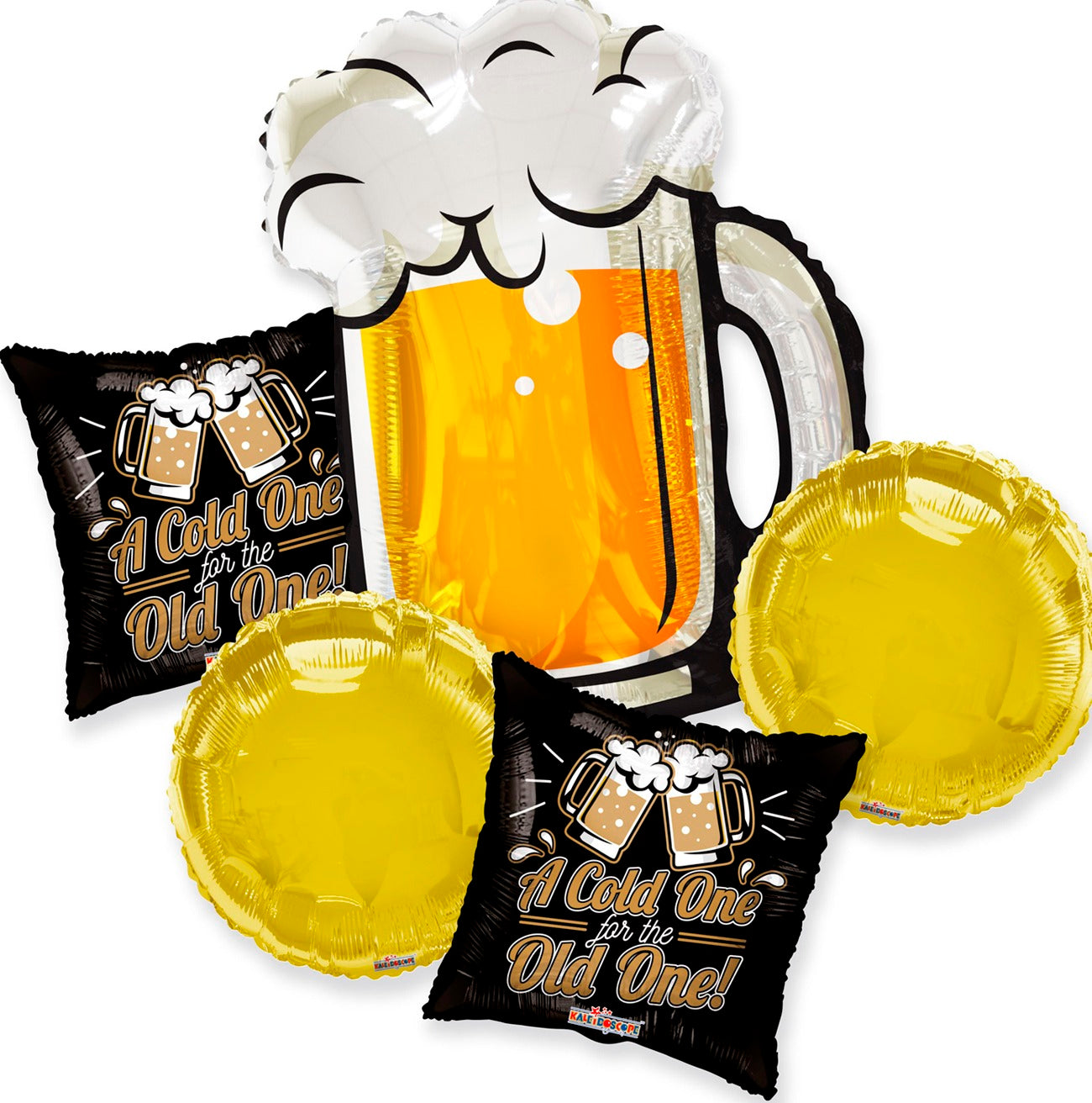 Beer Balloon Bouquet - 5 piece