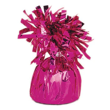 High Pink Foil Balloon Weight