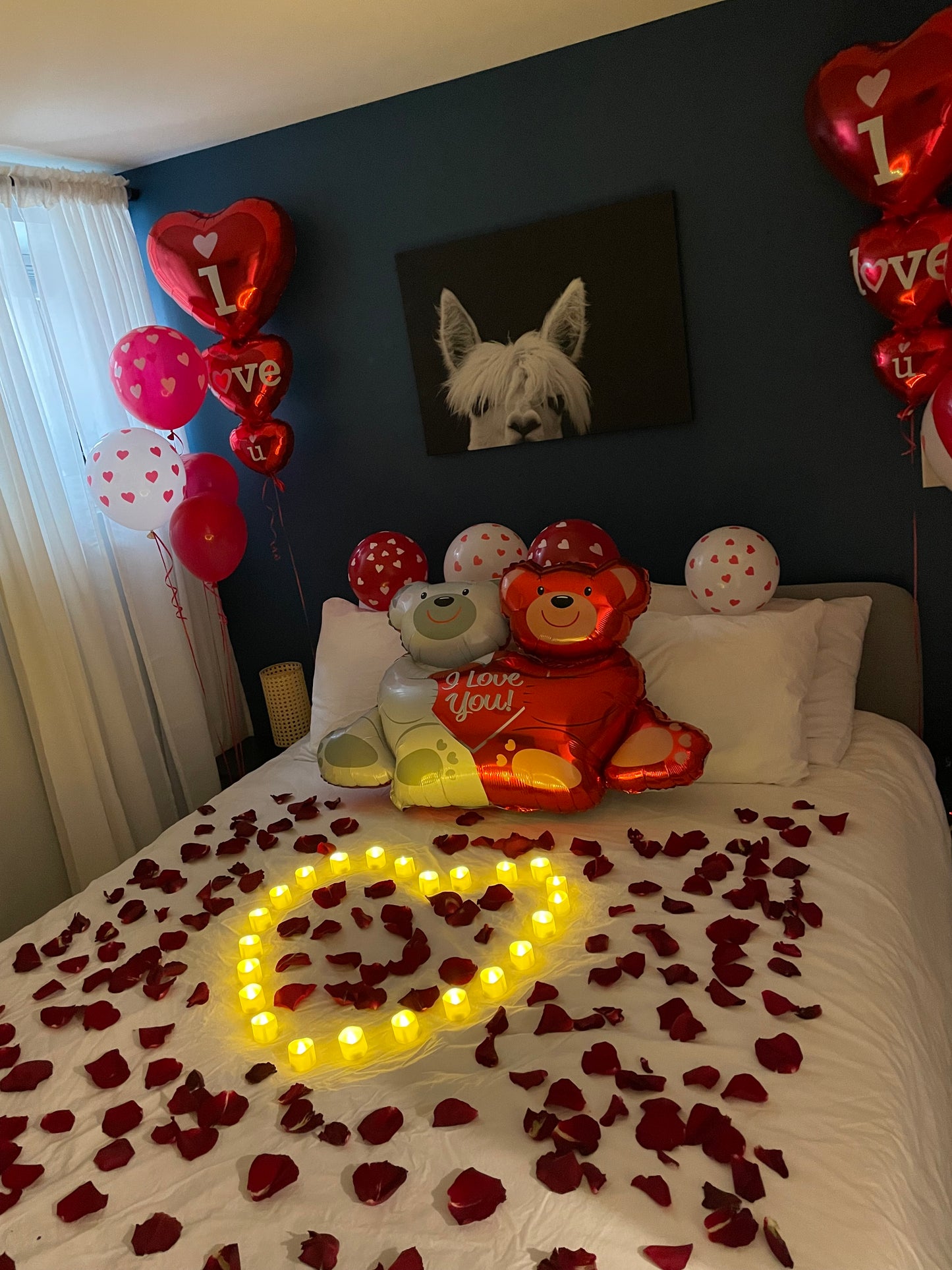 Teddy bear Balloon Decoration Love 1