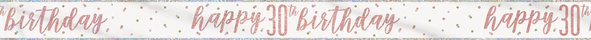 Happy 30th Birthday Banner