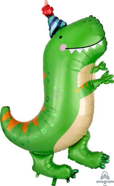34"A Dinosaur Dinomite Trex Balloon