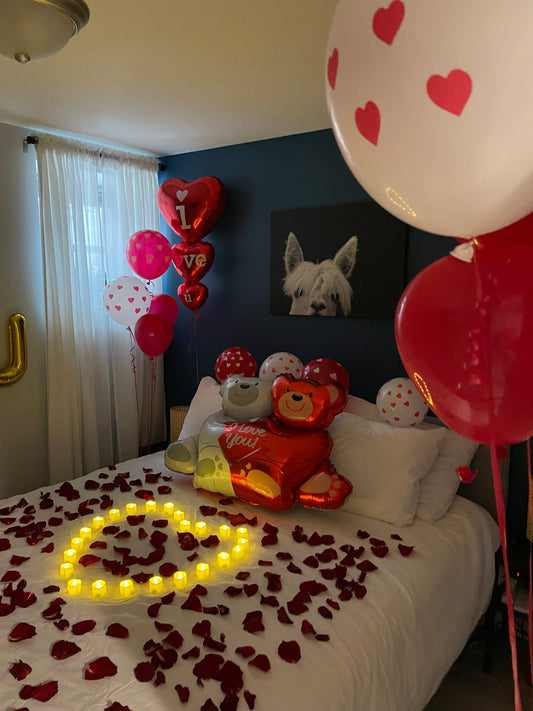 Teddy bear Balloon Decoration Love 1