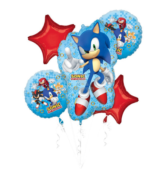 Balloon Bouquet Sonic The Hedgehog 2 Pkg (1 count)