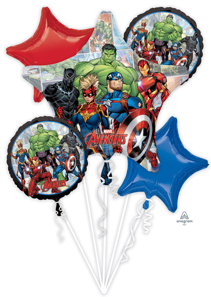 Avengers Marvel Foil Balloon Bouquet