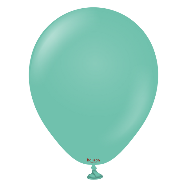 Latex Balloon 12" Sea Green Standard (100 count) KALISAN