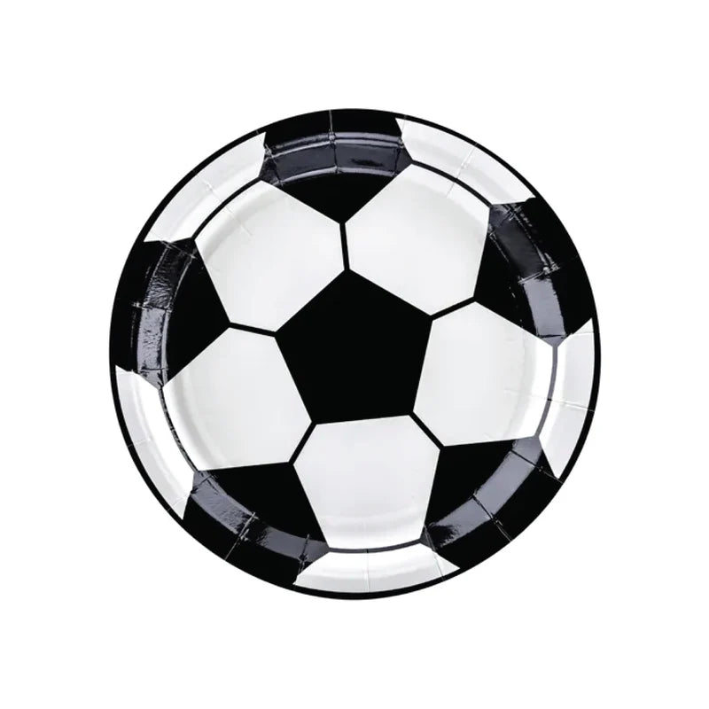 Soccer  Ball Plates 9 inches