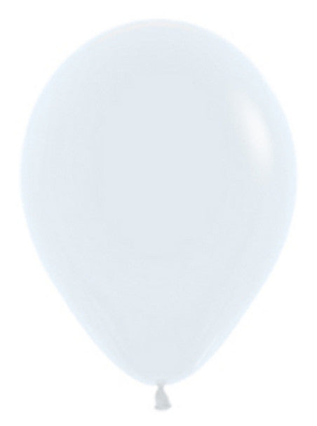 Latex Balloon 11" White Fashion (100 count) SEMPERTEX