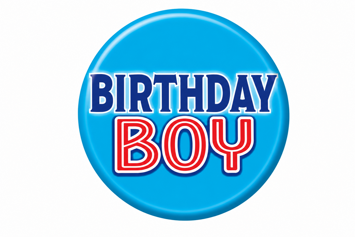 Birthday Boy Button