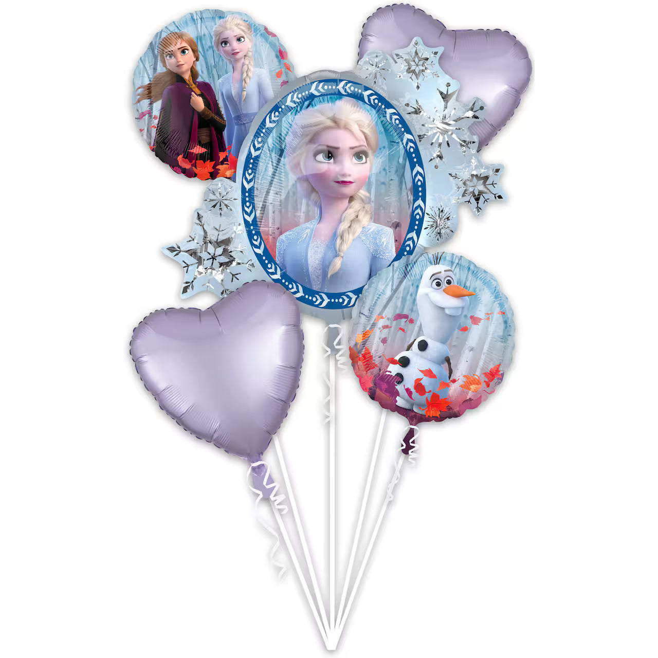 Frozen 2 5-Piece Foil Balloon Bouquet