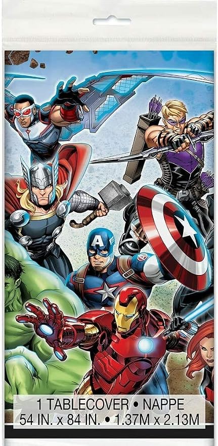 Avengers Plastic Table Cover