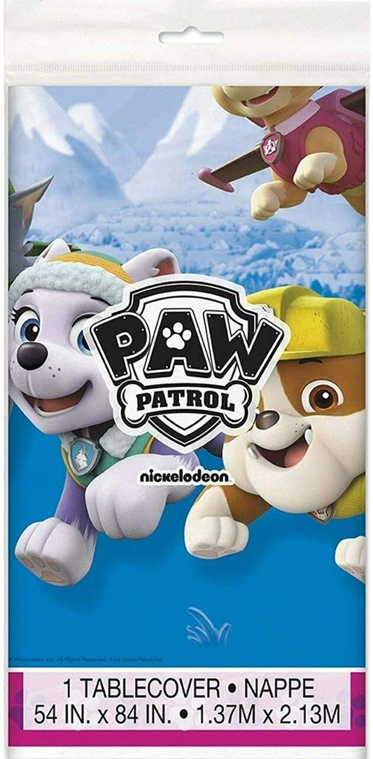 Paw Patrol Plastic Tablecover 54 X 84 In